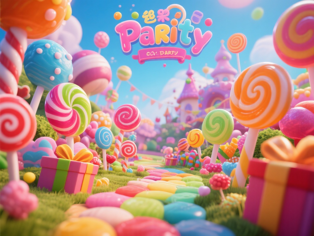 小小糖果派对奇趣冒险之旅：甜蜜梦幻征途