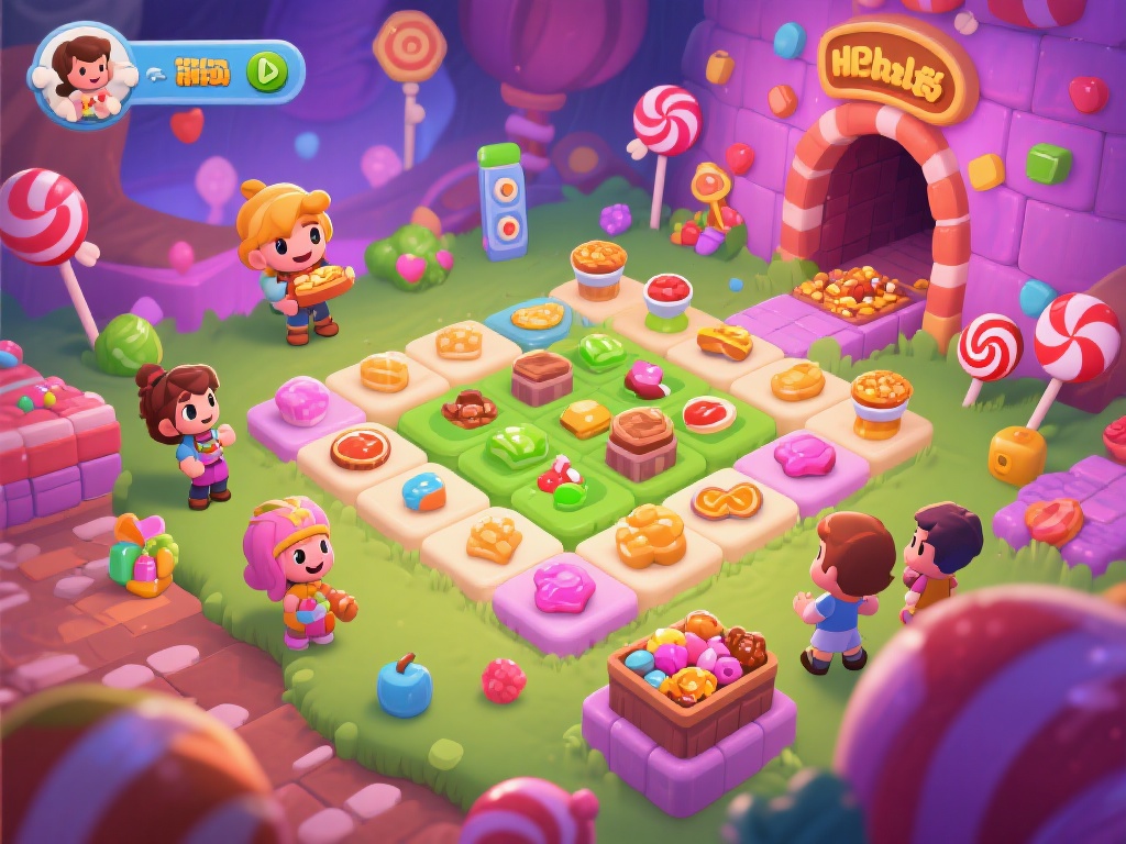 糖果派对SLG冒险策略游戏：趣味挑战开启新篇章
