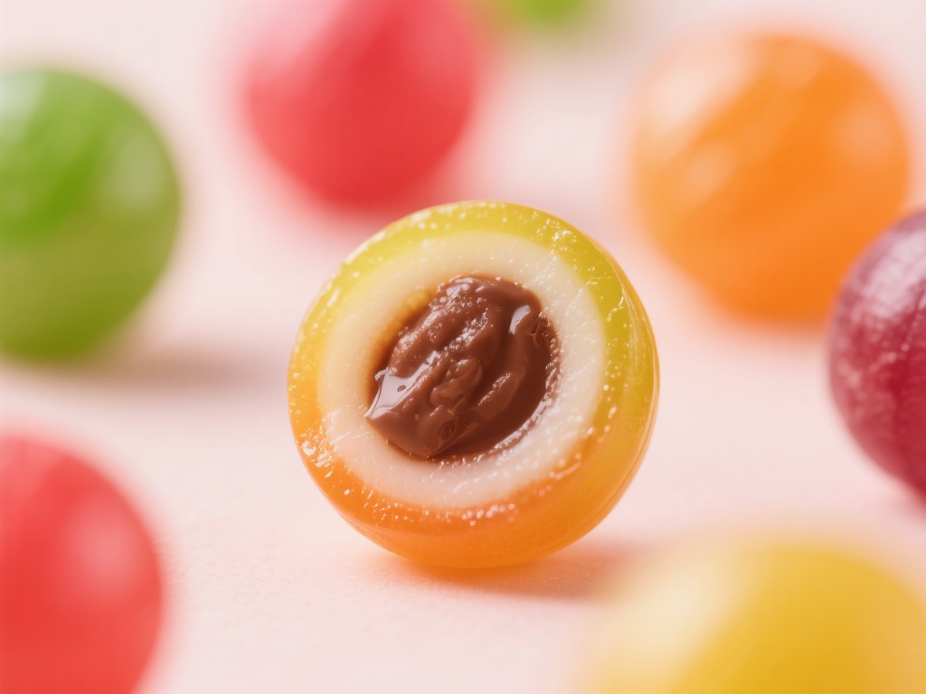 糖果派对：圆形糖果的甜蜜冒险之旅