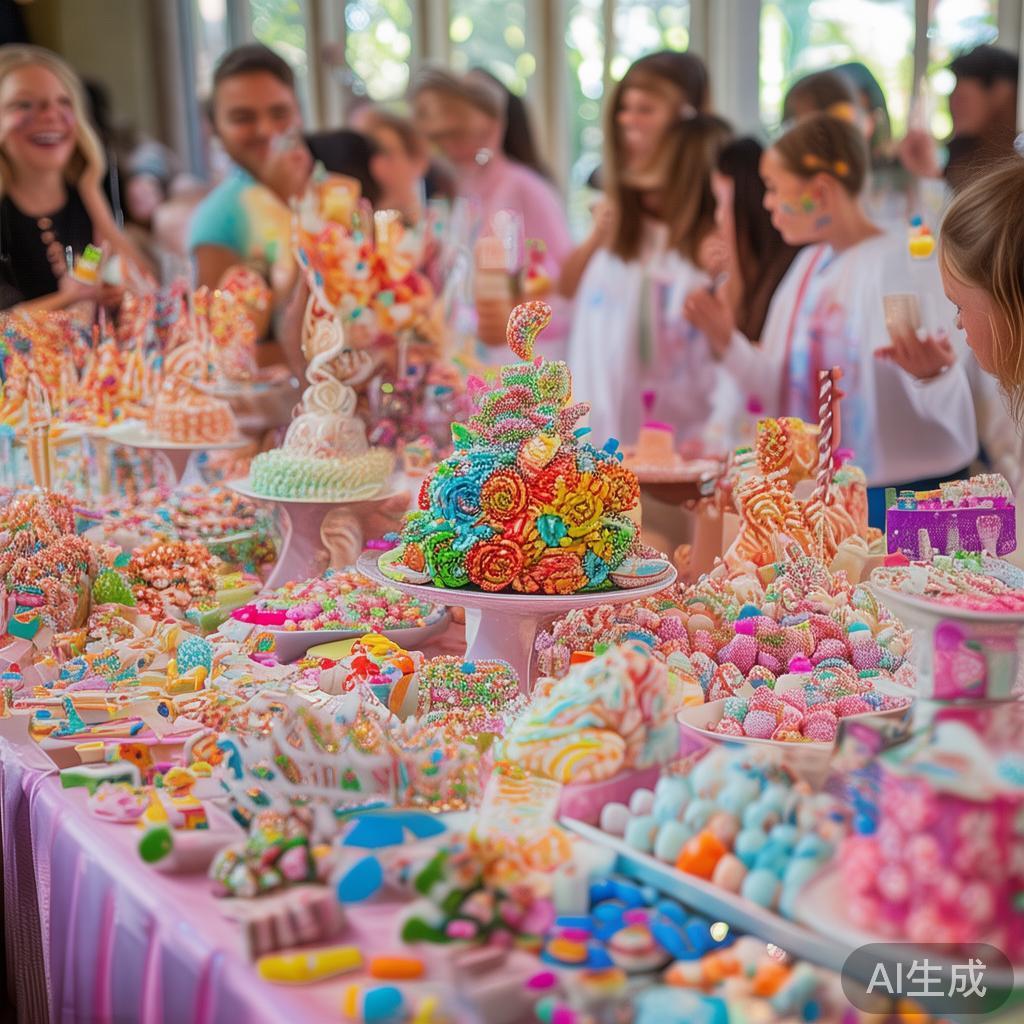 精彩纷呈的专业糖果主题派对盛宴：体验甜蜜时刻尽在其中