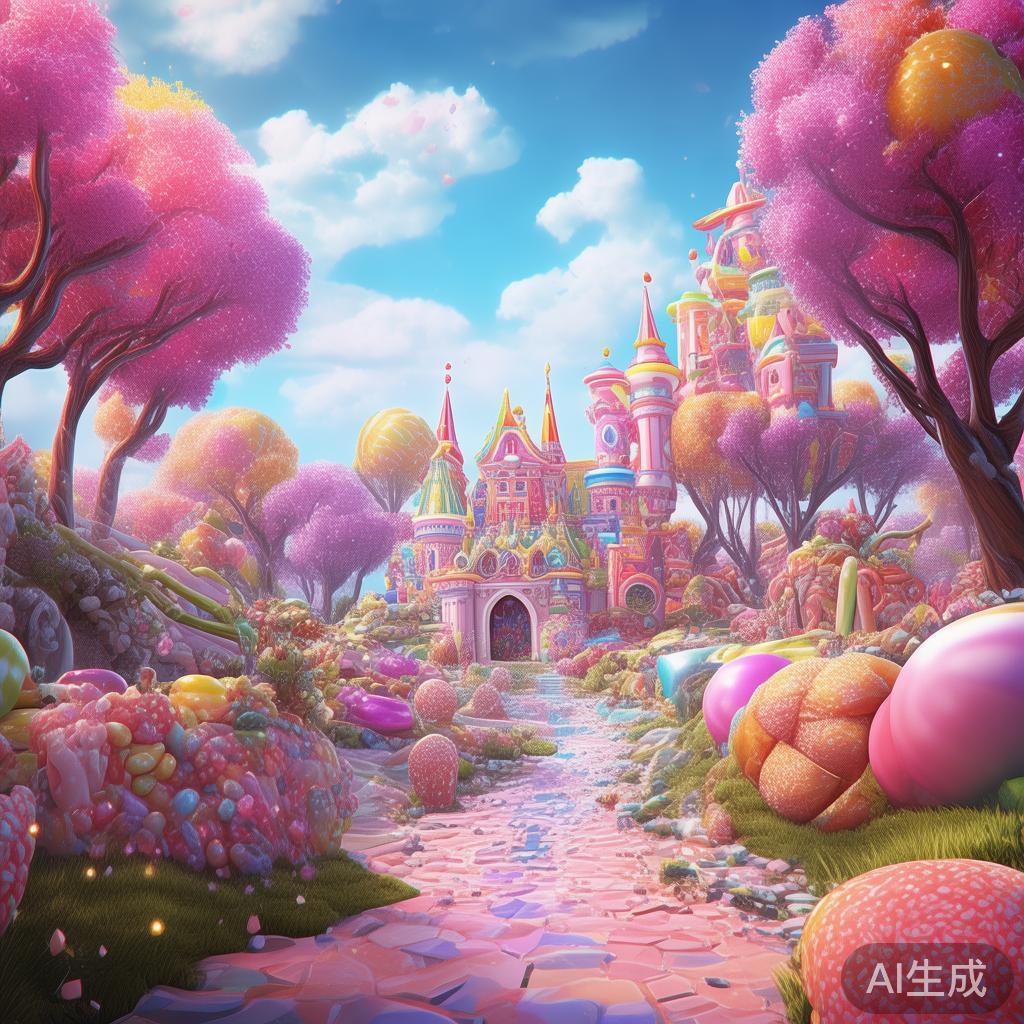 欢乐电玩糖果派对：奇幻冒险世界中的精彩纷呈之旅