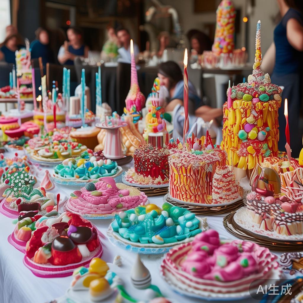 精彩纷呈的创意派对造型糖果,让你的聚会更加难忘