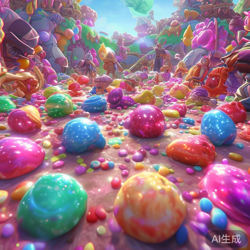 糖果作为香肠派对中的重要货币，不仅可以用来兑换炫酷