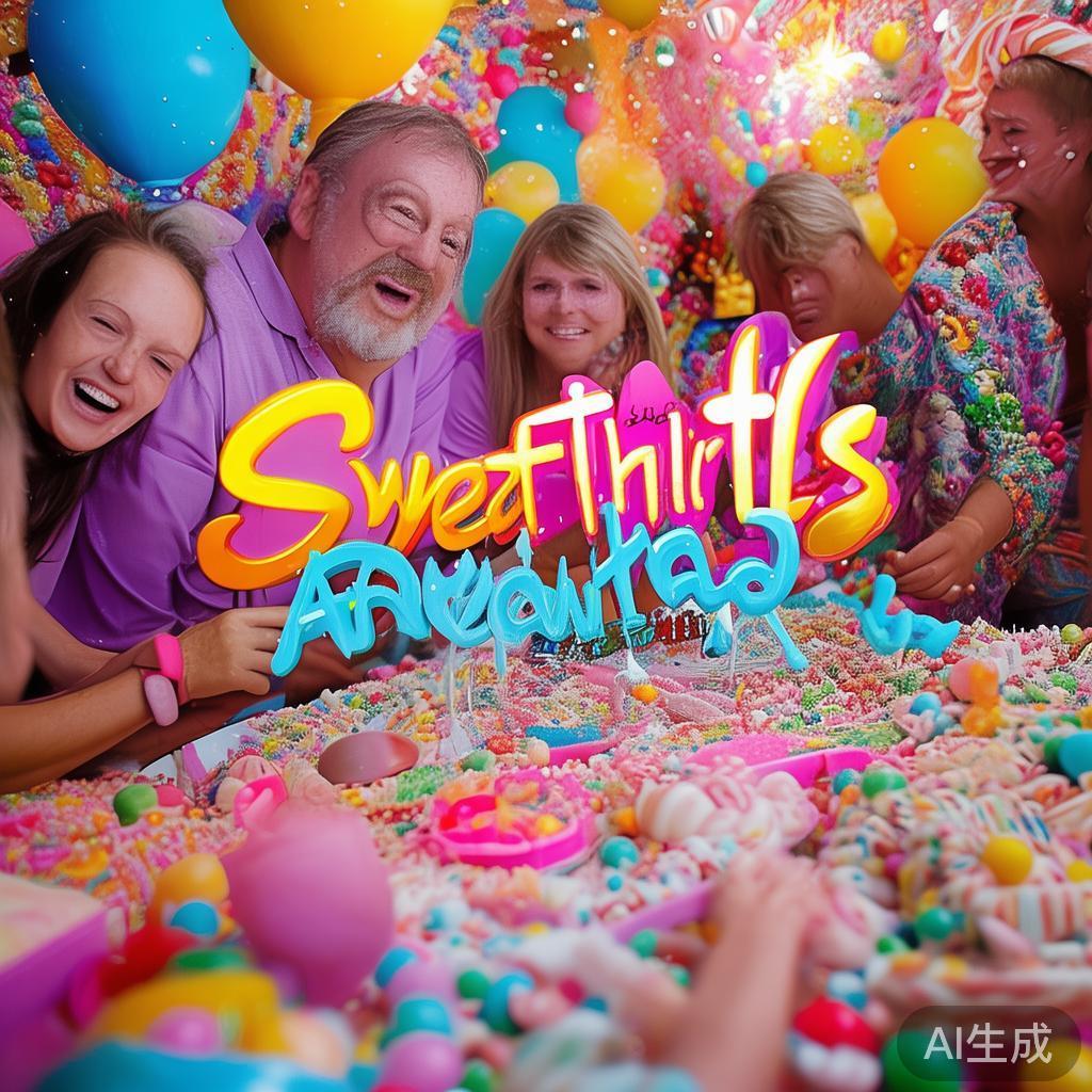 欢乐无限的甜蜜刺激冒险糖果派对盛大狂欢盛典