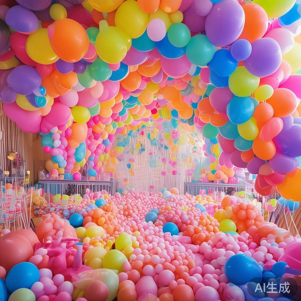 创意派对必备:糖果气球装饰点亮你的派对现场