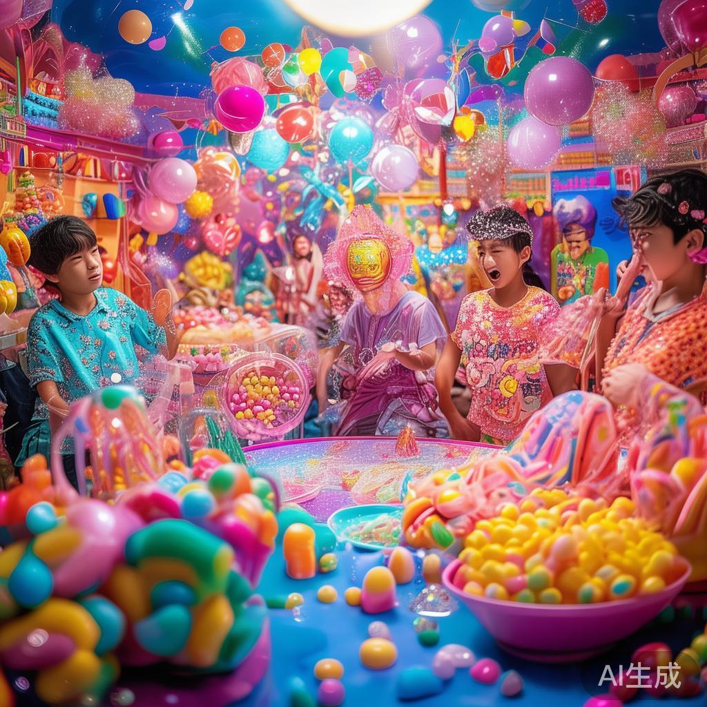 泗洪糖果派对盛大开启童趣魅力尽情绽放欢乐盛宴