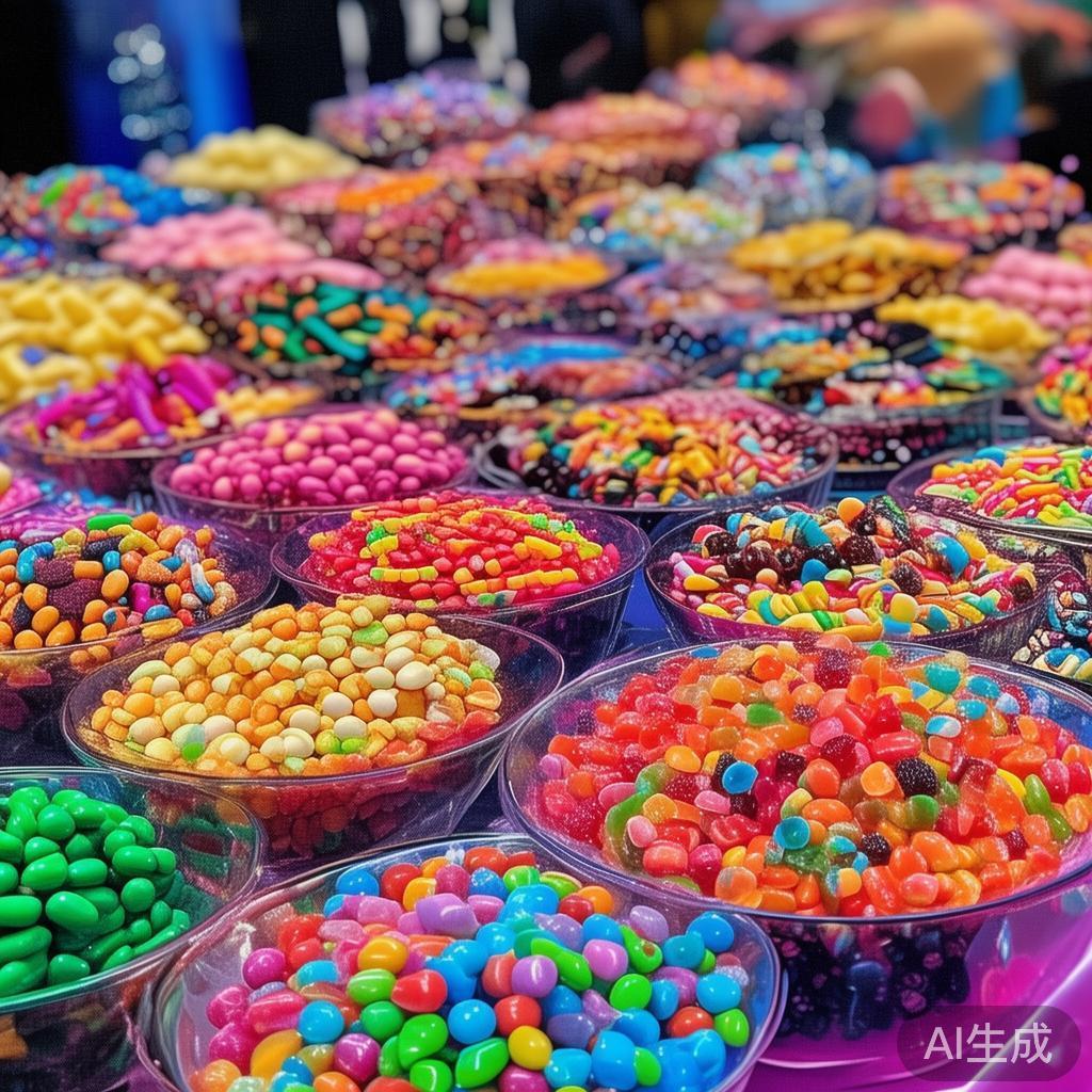 在举办派对或家庭聚会时，糖果常常扮演着重要角色。它